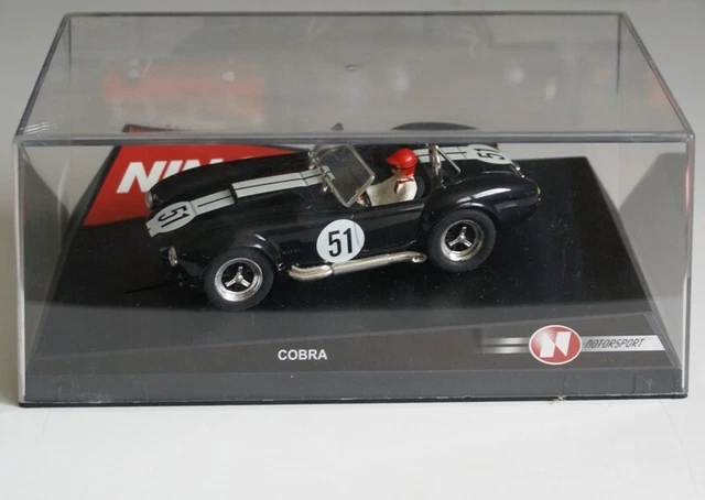 Miniature Ninco 1/32 AC Cobra N51 Noire - Ref 50207, Neuve