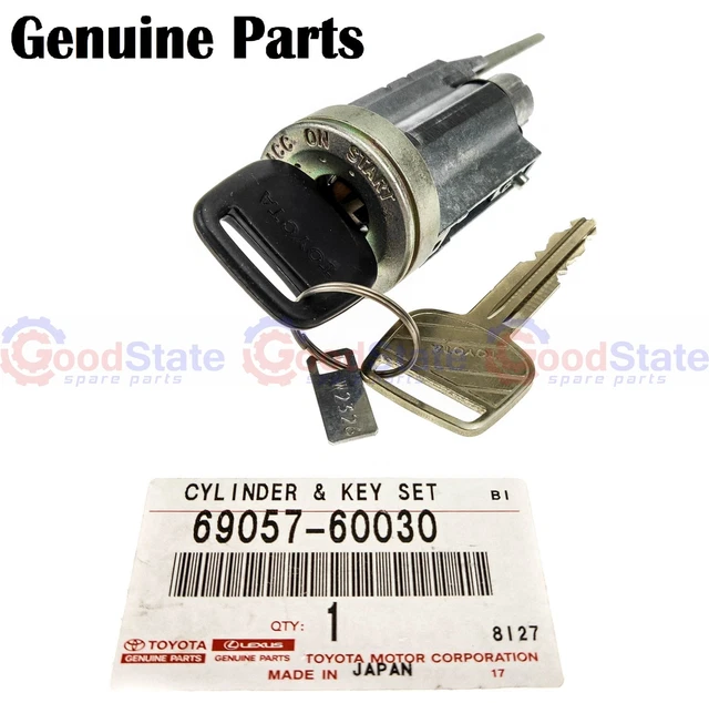 GENUINE TOYOTA LANDCRUISER 80 Series FZJ FJ Ignition Barrel Key With