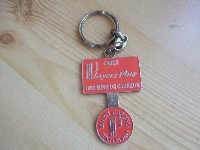 Porte-clés Bijou Style Jeton De Casino Las Vegas - Argenté - Acier - Neuf Avec étiquettes
