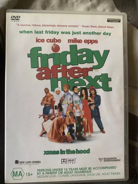 FRIDAY / NEXT Friday / Friday After Next (DVD Trilogy 1995) Ice Cube PAL R4  LNC $14.99 - PicClick AU