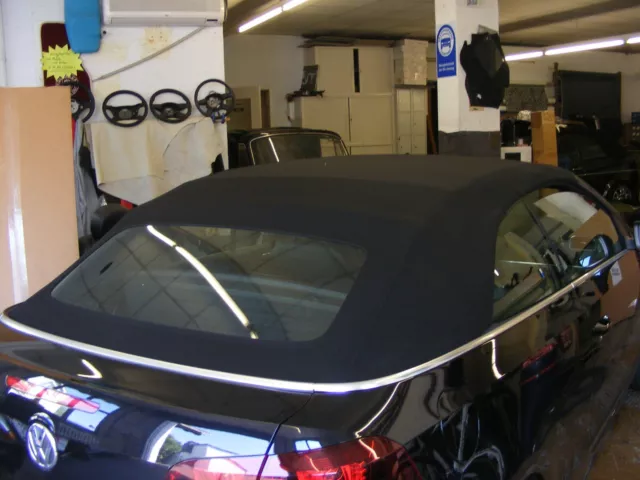 VW Golf Cabrio 1 3 4 6 Verdeck Reparatursatz Repair Set Flicken in Cabriostoff-