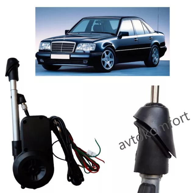 Automatic Antenna For Mercedes 124 E Class W124 FM Radar Telescopic With Motor