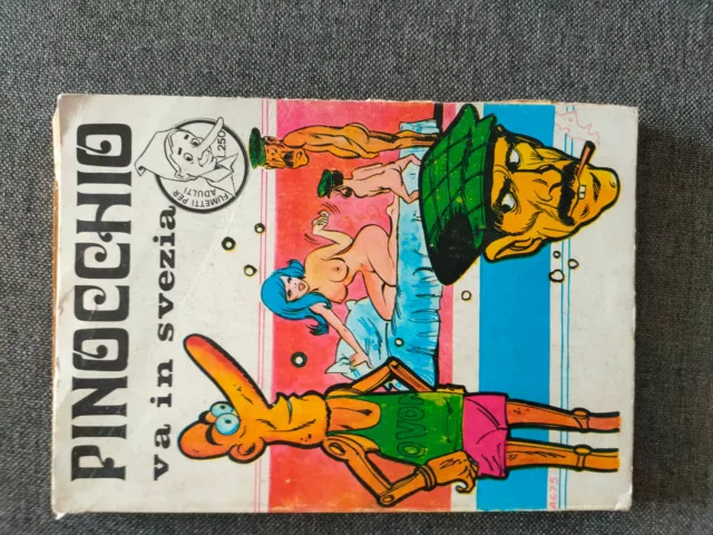 Pinocchio Va In Svezia N. 11 Nero Tascabile Vintage Spada 1975 Superprezzo