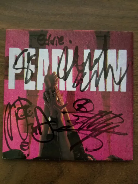 Pearl Jam Ten CD, Autographed by All Early/Original Band Members, Authenticated