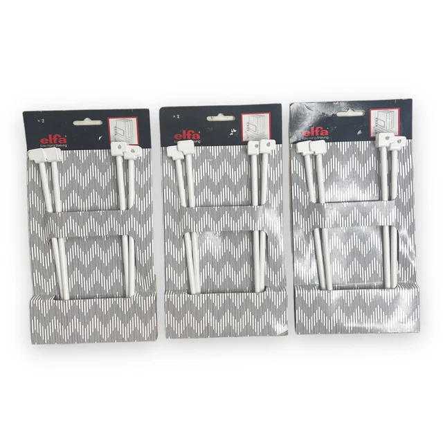 (3) Elfa Easy Hang Shelving 200mm bracket? 200 x 80 3" x 7 3/4" 465018 New Three