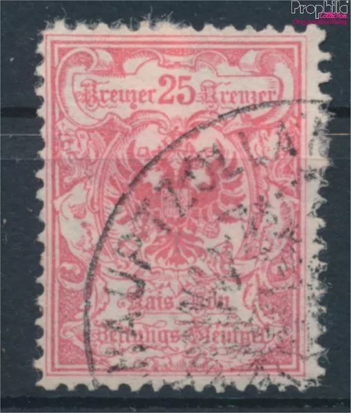 Briefmarken Österreich 1890 Mi Z9X B gezähnt L12,5 gestempelt (10115426