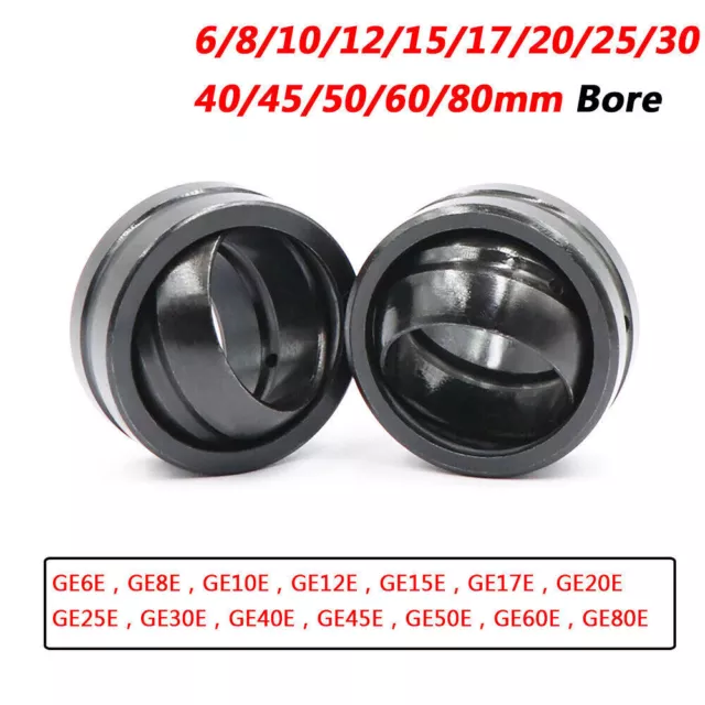 GE6-GE80E Spherical Bushing Plain Radial Bearings for CNC Motor Bore 6mm to 80mm