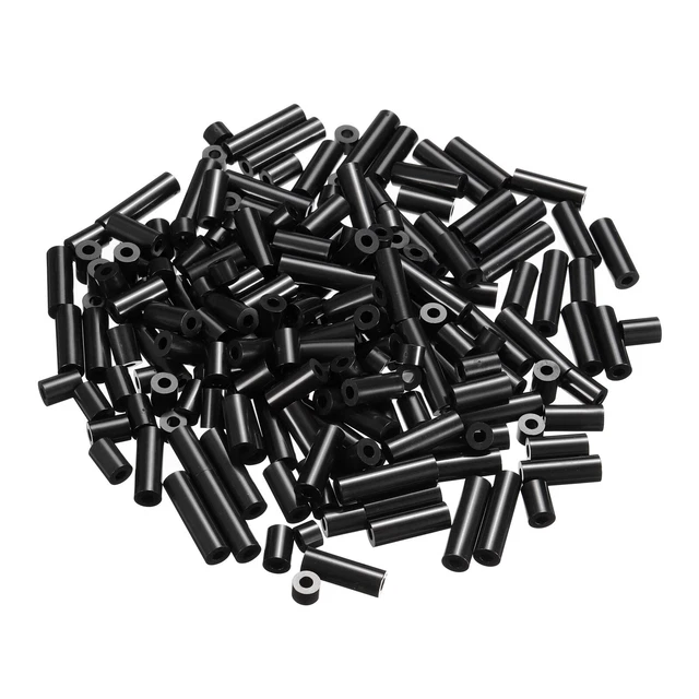 Rond Entretoise Rondelle 200 Paquet 5, 10, 15, 20, 25mm Long pour M3 Vis Bloc