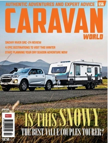 CARAVAN WORLD MAGAZINE Issue #656 2025/ IS THIS SNOWY $18.50 - PicClick AU
