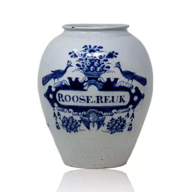 Dutch Delft Drug Jar | 18th Century