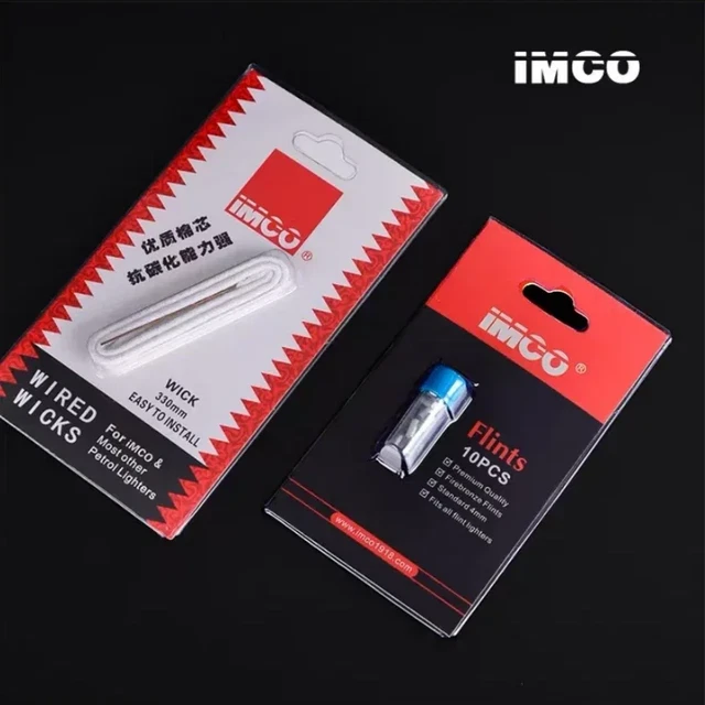 Imco ORIGINAL IMCO KEROSENE Special Flint Cotton Core Wicks Lighter ...