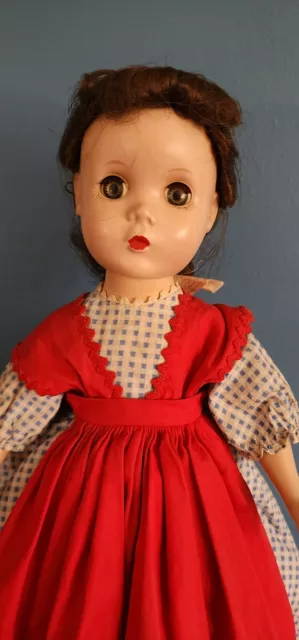 Madame Alexander Vintage Hard Plastic Little Women Jo Doll 14" Madame Alexander Vintage Hard Plastic Little Women Jo Doll 14"