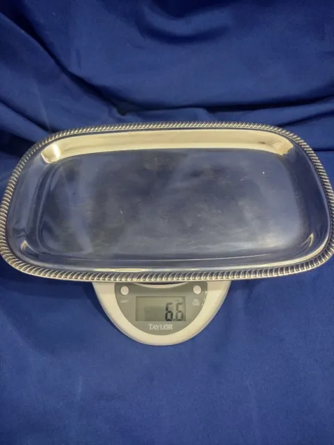 Fisher 2204 Sterling Silver Tray 6.6 Ounces