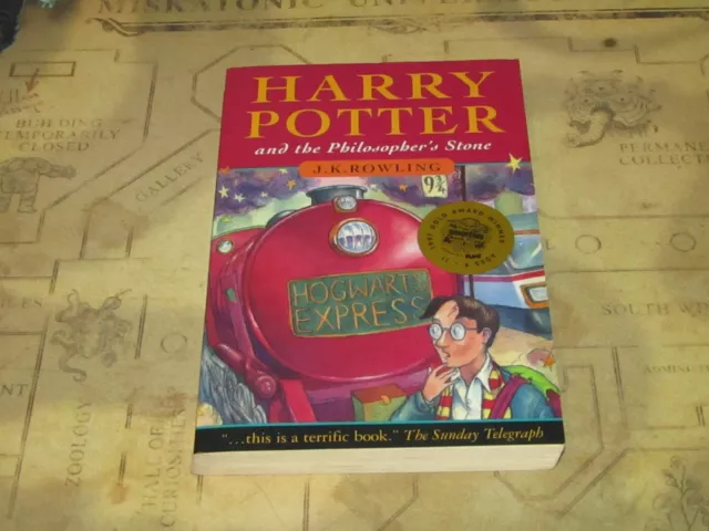 Harry Potter Philosopher's Stone 1st First Edition early print young wizard 26th