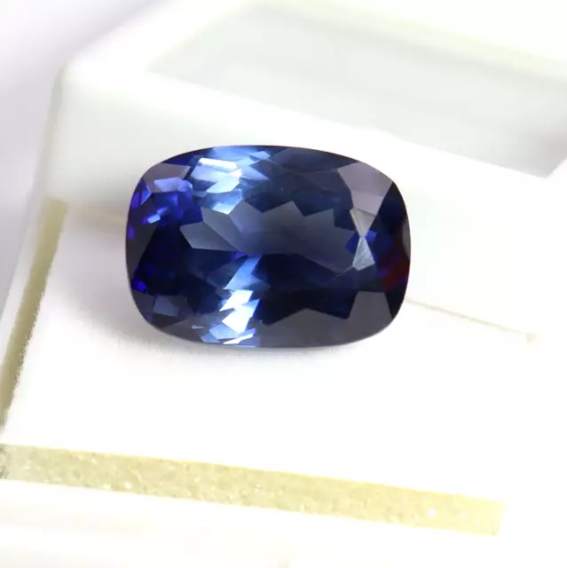 26.05 Ct Natural Sapphire Cushion Cut Earth Mined CERTIFIED Blue Loose Gemstone