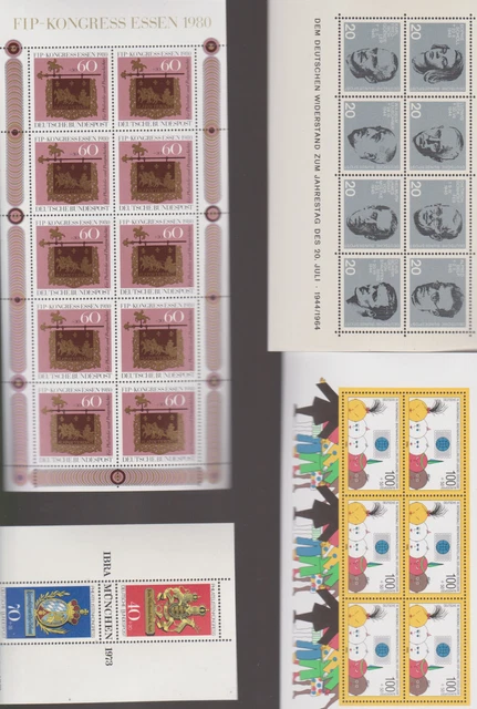  briefmarken -brd- - postfrisch** abart achten  - top komplett