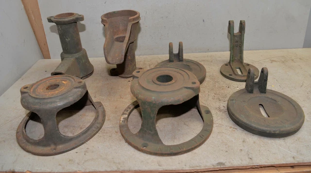 ANTIQUE WATER WELL pump parts Rumsey & more collectible cast iron