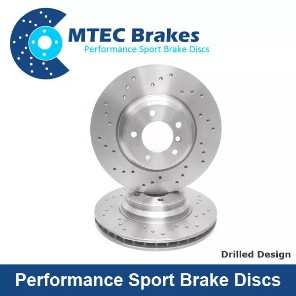 Mtec Rear Brake Discs Pair 260Mm: For Honda Civic Fn2 Type R 2007-2011 3