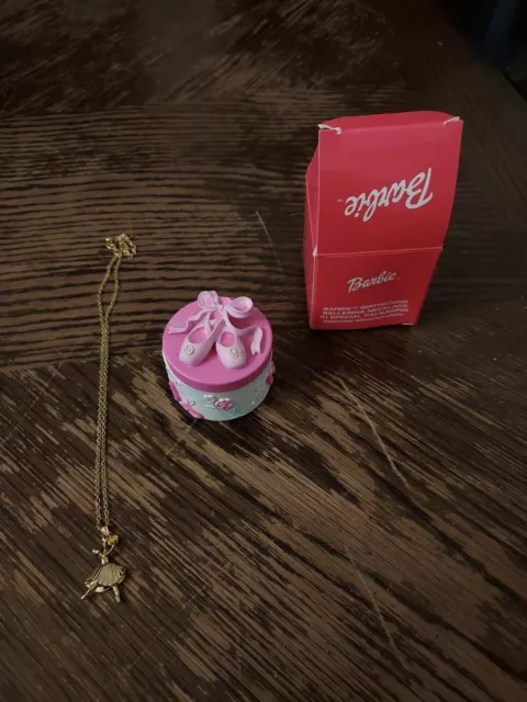 AVON BARBIE BIRTHSTONE Ballerina Necklace in Special Packaging November 25.00 PicClick