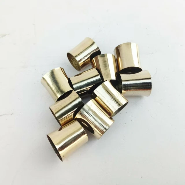 Dopro Lot De 6 Viroles Laiton Cordes Traversantes 5/16" Guitare Telecaster - Version Améliorée Noire