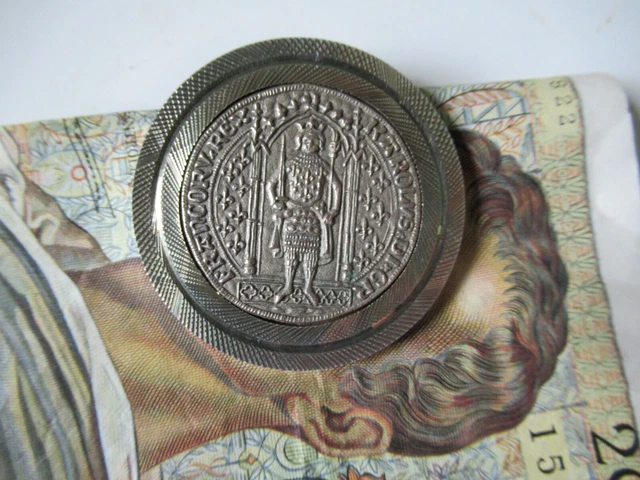 Pince à Billets Métal Ultra Mince - 3 Pièces Argent Pour Homme (Style Dollar)
