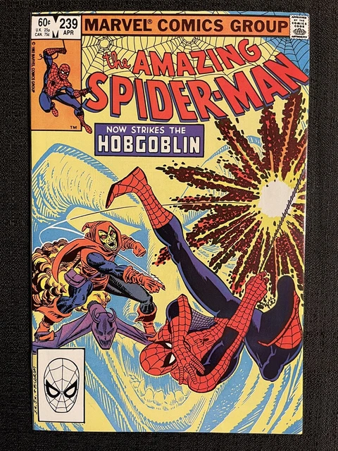 Marvel Comics The Amazing Spider-Man #239- John Romita Jr. art / Hobgoblin 1983