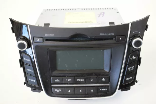 HYUNDAI i30 GD 2014 RHD Radio Stereo CD-Player Haupteinheit 96170-A6210GU