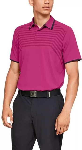 Under armour Uomo Ua Svanire Cross Hatch Golf Polo 1317333 Taglia L