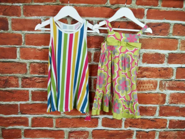Girl Bundle Age 12-18 Months Next M&S Dress Summer Sleeveless Floral Stripe 86Cm
