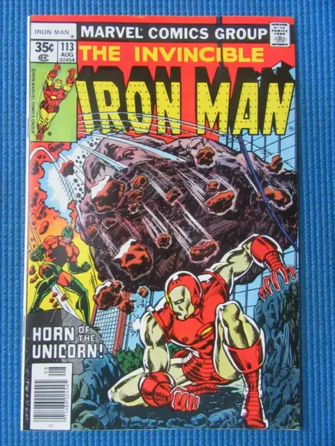 Invincible Iron Man # 113 - (Nm+) -The Horn Of The Unicorn-Avengers-Thor-Wasp