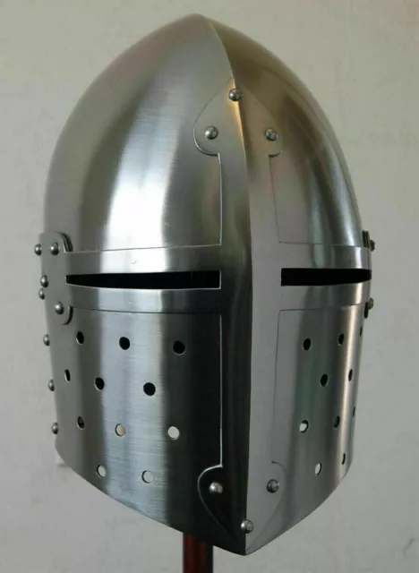 Medieval Sugarloaf Armor Helmet Roman Knight Collectibles Helmet x-mas Gift Item