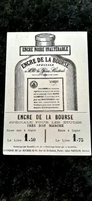 BUVARD ENCRE DE La Vile De Paris , Jules Miette , Au Verso Pub Brosset A  Moulins EUR 4,00 - PicClick FR