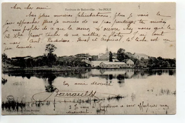 SAINT POLE - Meurthe and Moselle - CPA 54 - village - view