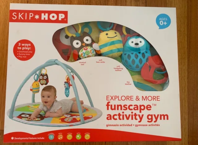 Brand New Skip Hop Explore & More Funscape Activity Gum Play Mat