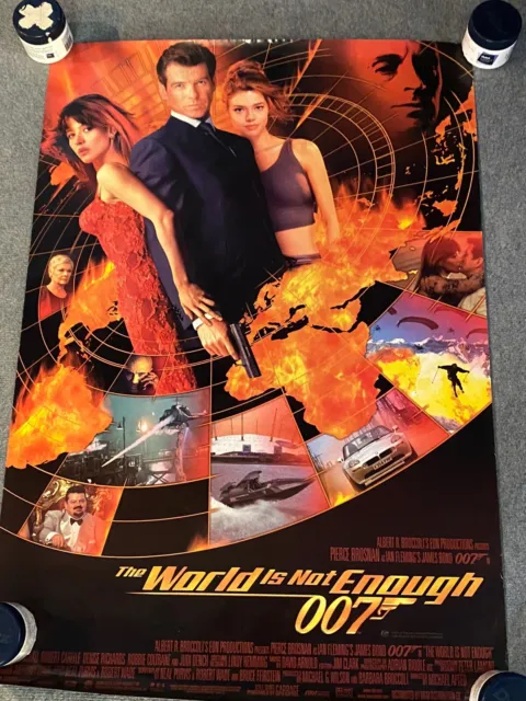 James Bond The World Is Not Enough, Original Australian One Sheet Movie Poster