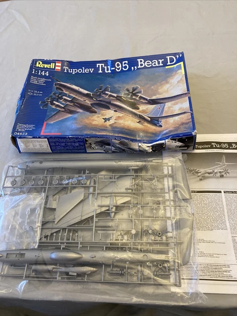 Maquette Avion 1/144 – Tupolev Tu-95 Bear D – Revell 4602 (Minicraft)