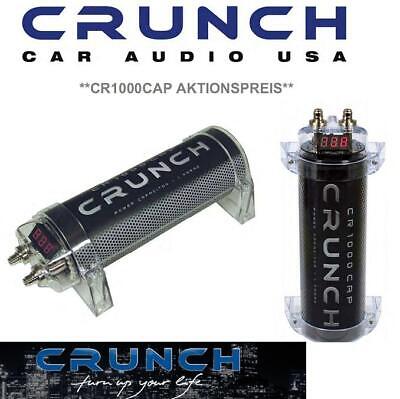 FARAD 1 Crunch CR1000CAP Power Couverture Condensateur Voiture 1 Farad Réserve Courant 