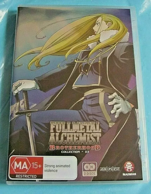  Fullmetal Alchemist Brotherhood Box Set 1 Blu-ray : Movies & TV