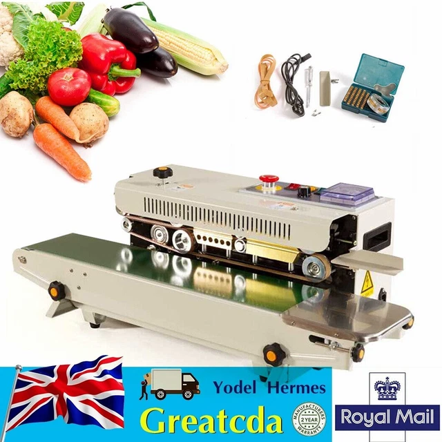 FR770 Sigillante a nastro continuo automatico orizzontale continuo macchina di tenuta borsa