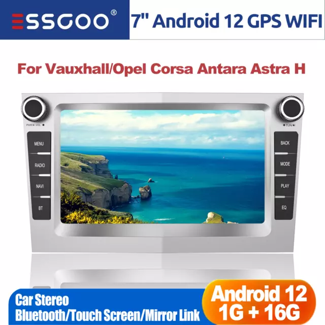 CarPlay Android Stereo For Vauxhall Corsa D Astra H Zafira GPS SatNav Car Radio