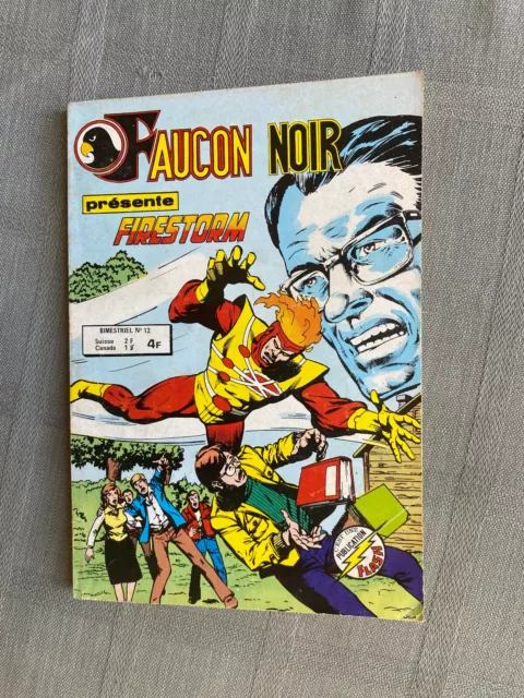 Faucon Noir Arédit Comics Pocket N°12 1979 En Bon État / Très Bon État