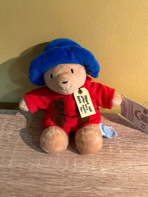 Rainbow Designs 8inch Paddington Bear Plush Soft Toy with Tags