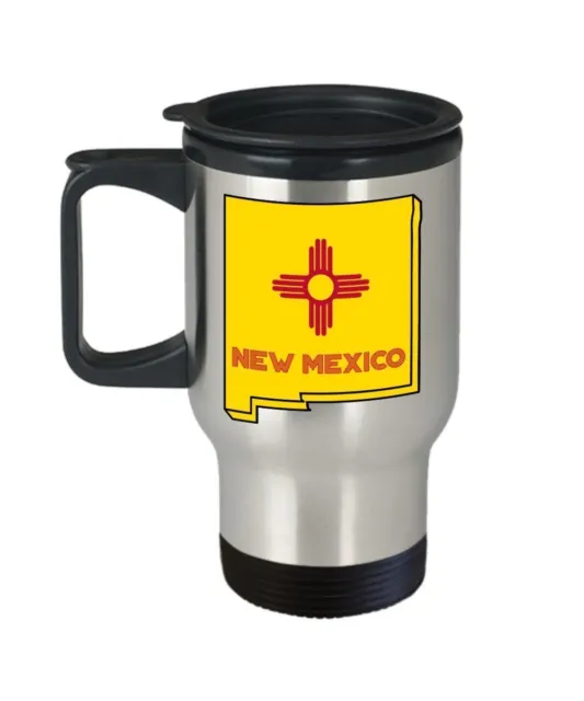 New Mexico Travel Mug - Funny Tea Hot Cocoa Coffee Insulated Tumbler -...