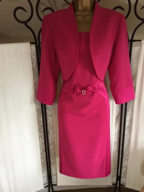 Stunning Joanna Hope Mother Of The Bride Dress&Jacket Size 14