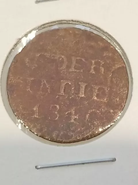 1840 Nederl Indie Copper Cent DF