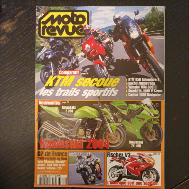 MOTO REVUE 3570 KTM 950 Adventure YAMAHA TDM 900 DUCATI 1000 DS SUZUKI DL CAGIVA