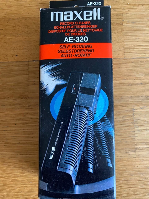 MAXELL マクセル AE-320 RECORD CLEANER 80年代物 マクセルレコードクリーナーAE-320 - メルカリ