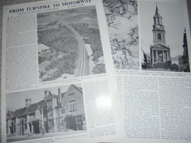 Photo article The Great North Road from Turnpike to Motorway 1967 ref AX2