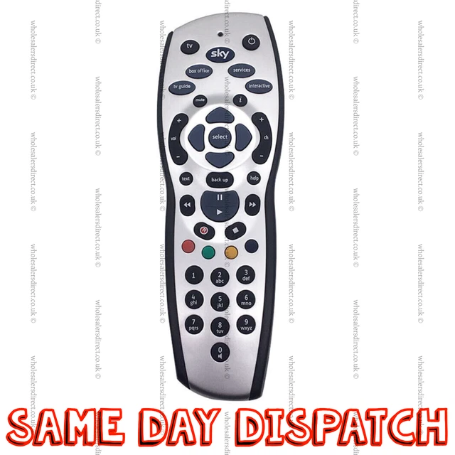 NEW SKY PLUS HD BOX REMOTE CONTROL 2021 REV 9f REPLACEMENT £8.95
