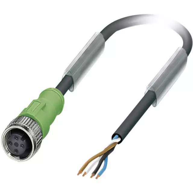 Câble pour capteurs/actionneurs Phoenix Contact SAC-4P- 5,0-PUR/M12FS 1668124